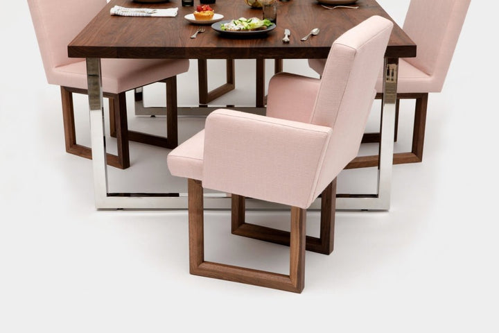 GAX 48 Dining Table - Artless - Tables + Desks - 72" - Stainless Steel - HORNE