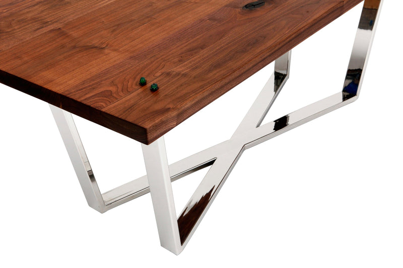 GAX X Walnut Dining Table - 36