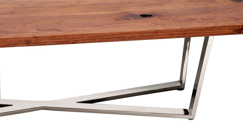 GAX X Walnut Dining Table - 36