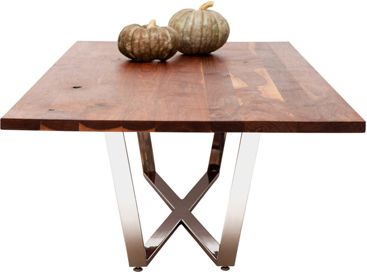 GAX X Walnut Dining Table - 36" Wide