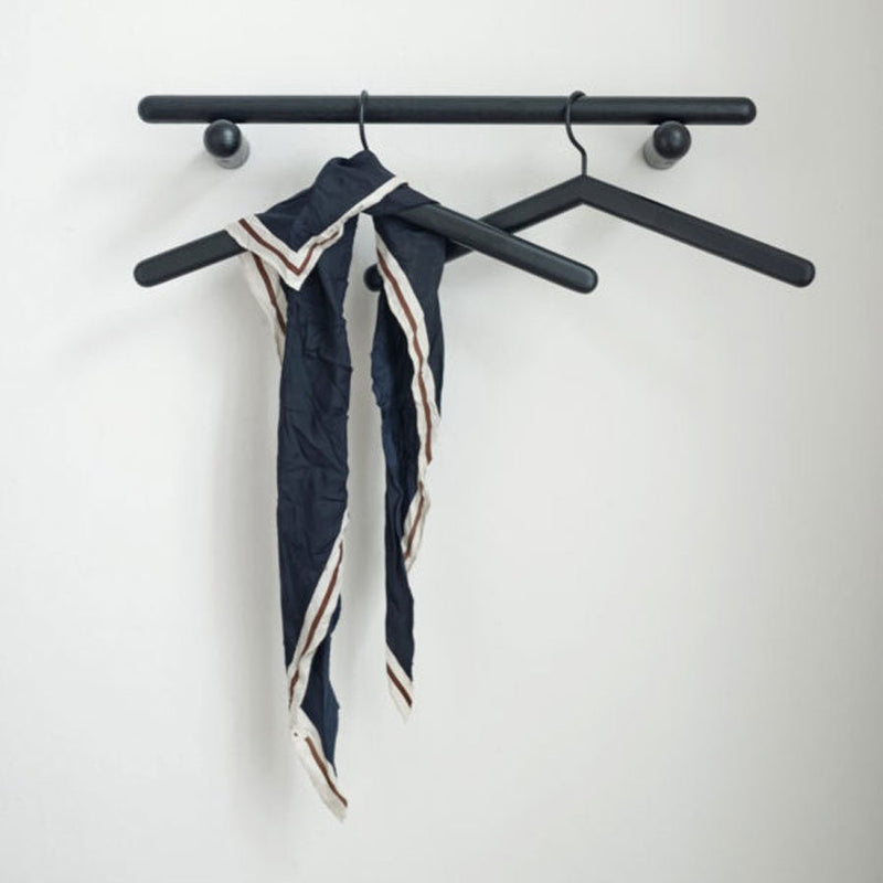 Georg Hanger - Set of 3 - Skagerak by Fritz Hansen - Coat + Key Racks - Black Painted Oak - HORNE