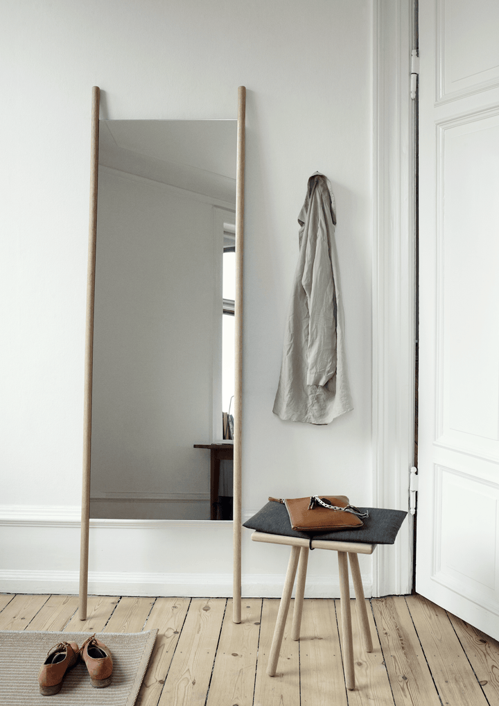 Georg Mirror - Skagerak by Fritz Hansen - Mirrors - Black - HORNE