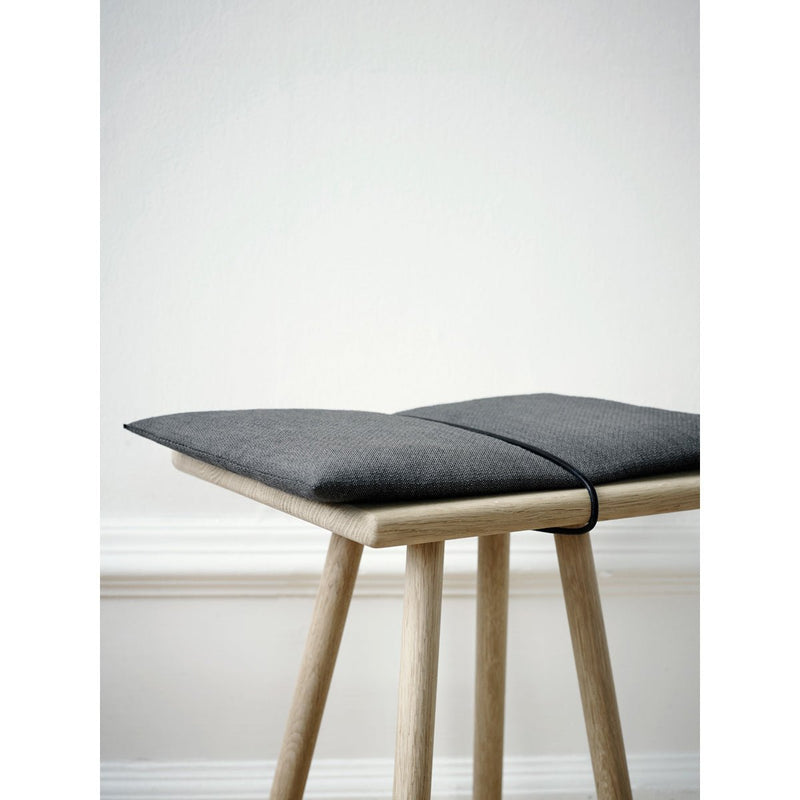 Georg Stool - Skagerak by Fritz Hansen - Stools + Benches + Ottomans - Oak - Untreated - Dark Grey - HORNE