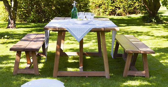 George Teak Bench - Sika Design - Outdoor Furniture - HORNE