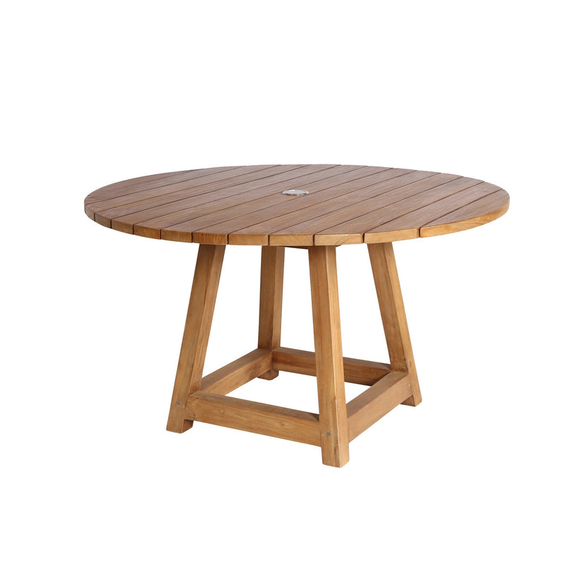 George Teak Round Table - Sika Design - Outdoor Furniture - Medium - 47