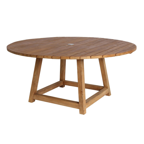 George Teak Round Table - Sika Design - Outdoor Furniture - Large - 63" - HORNE