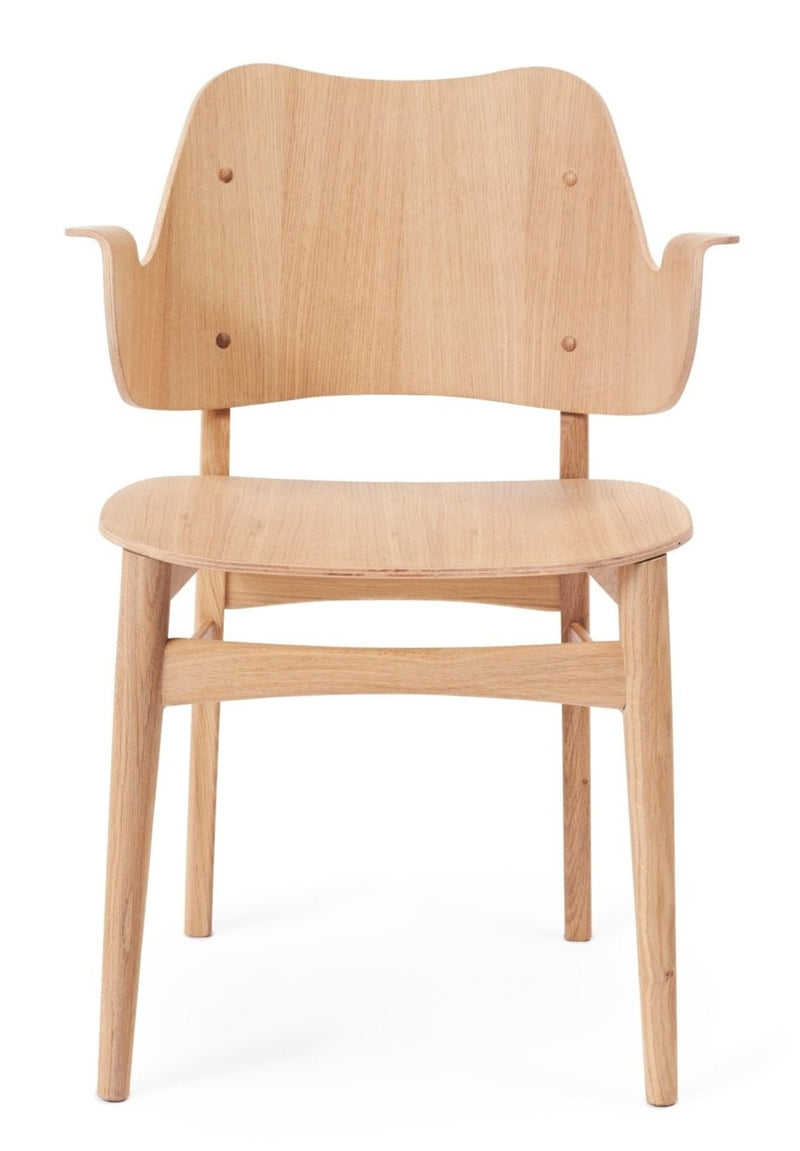 Gesture Dining Chair - No Upholstery - Warm Nordic - Chairs - Black Oak - HORNE