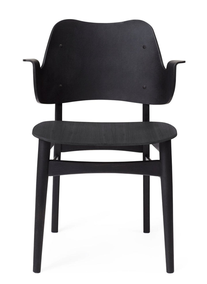 Gesture Dining Chair - No Upholstery - Warm Nordic - Chairs - Black Oak - HORNE
