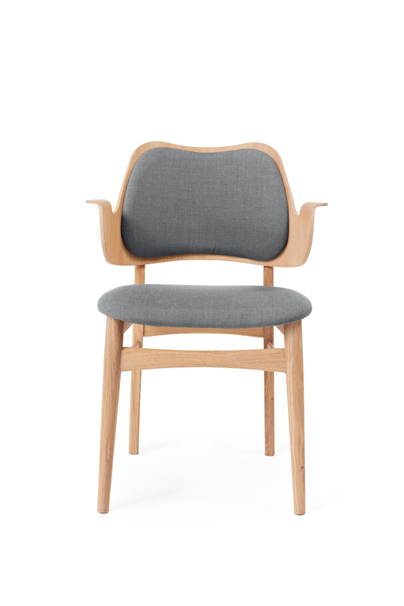 Gesture Dining Chair - Upholstered Back and Seat - Warm Nordic - Chairs - Sprinkles 274/ Black Oak - HORNE