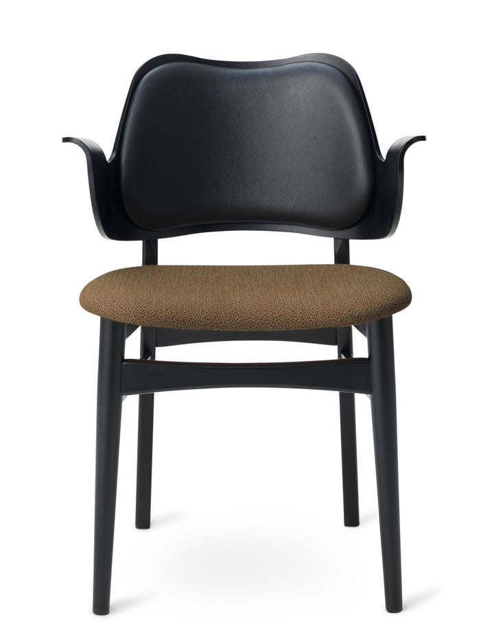 Gesture Dining Chair - Upholstered Back and Seat - Warm Nordic - Chairs - Sprinkles 274/ Black Oak - HORNE