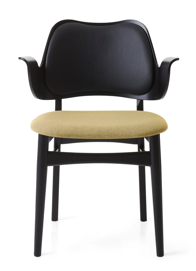 Gesture Dining Chair - Upholstered Back and Seat - Warm Nordic - Chairs - Sprinkles 274/ Black Oak - HORNE