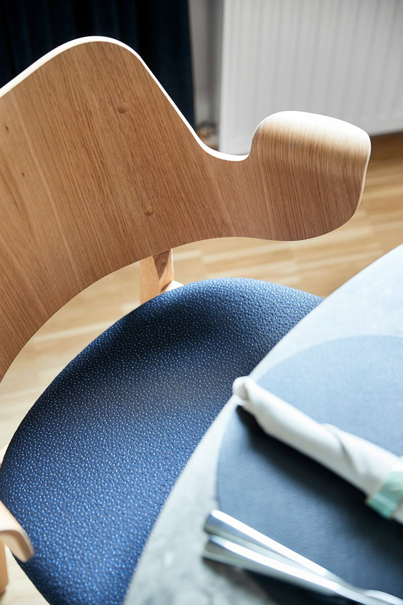 Gesture Dining Chair - Upholstered Back and Seat - Warm Nordic - Chairs - Sprinkles 274/ Black Oak - HORNE