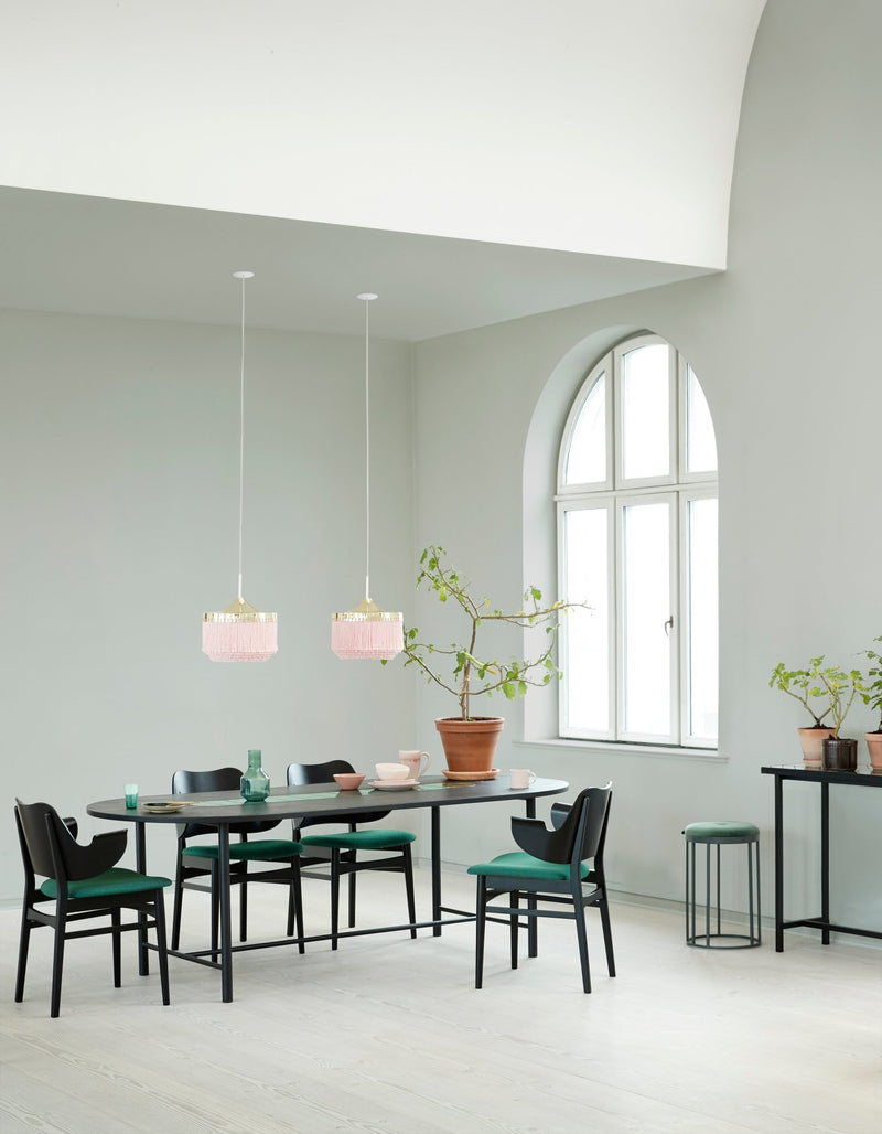 Gesture Dining Chair - Upholstered Back and Seat - Warm Nordic - Chairs - Sprinkles 274/ Black Oak - HORNE