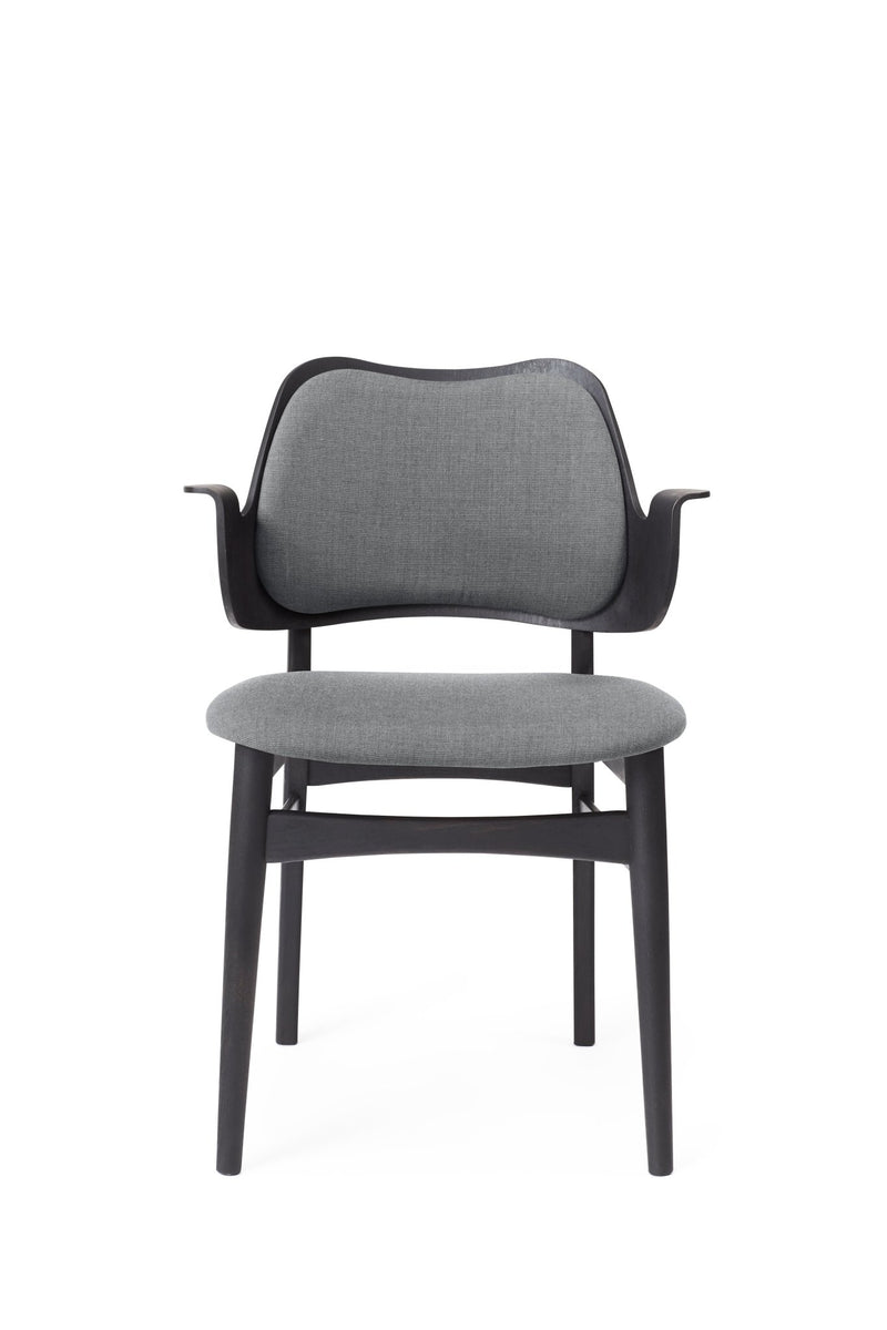 Gesture Dining Chair - Upholstered Back and Seat - Warm Nordic - Chairs - Sprinkles 274/ Black Oak - HORNE