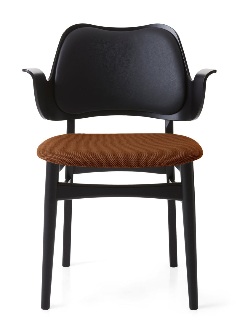 Gesture Dining Chair - Upholstered Back and Seat - Warm Nordic - Chairs - Sprinkles 274/ Black Oak - HORNE