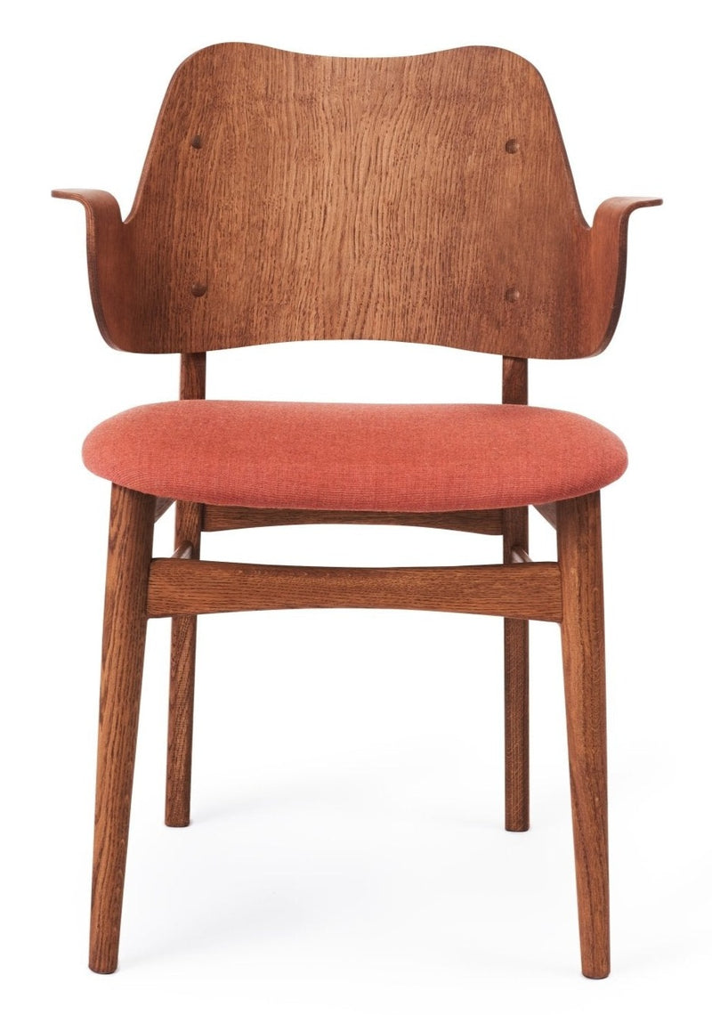 Gesture Dining Chair - Upholstered Seat - Warm Nordic - Chairs - Canvas 134/ Black Oak - HORNE