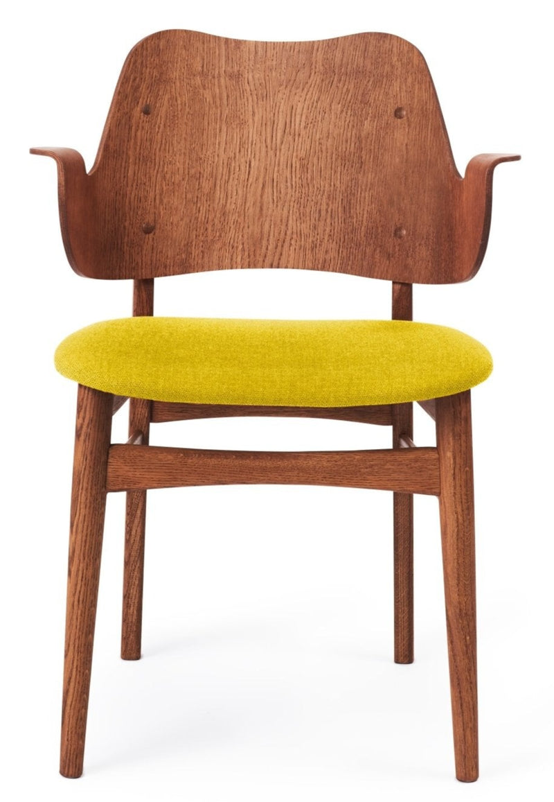 Gesture Dining Chair - Upholstered Seat - Warm Nordic - Chairs - Canvas 134/ Black Oak - HORNE