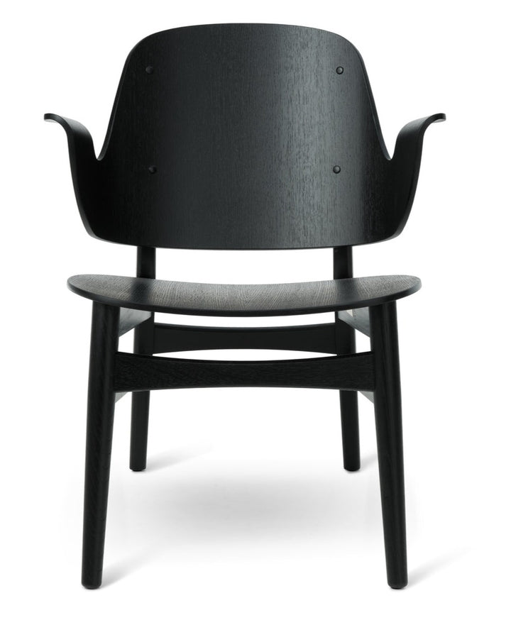 Gesture Lounge Chair - Warm Nordic - Chairs - No Upholstery/ Black Oak - HORNE