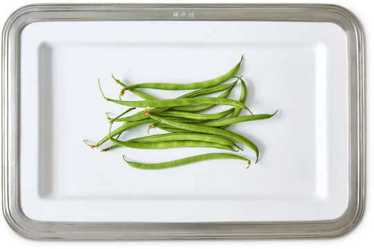 Gianna Rectangular Platter - Medium - Match Pewter - Serveware - HORNE