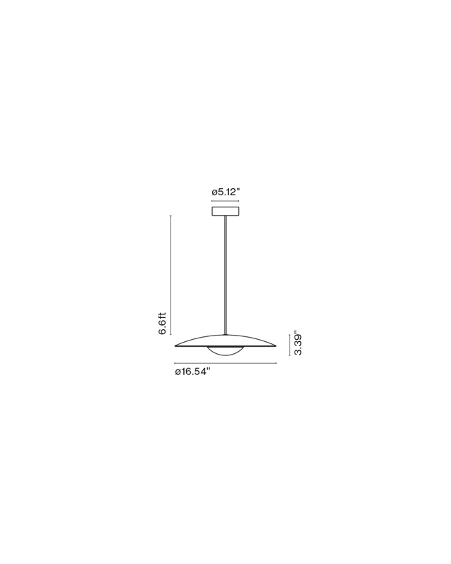Ginger Pendant - Marset - Pendants - Ginger 60 - Large - Wenge - HORNE