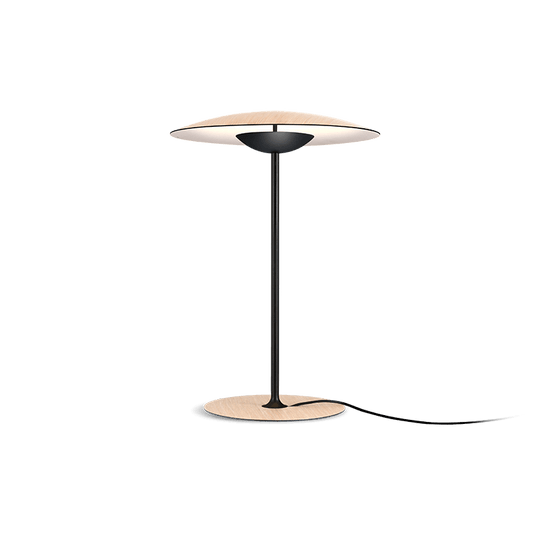 Ginger Table Lamp - Plug And Cord - Marset - Table + Task - Ginger S - Small - Oak - HORNE