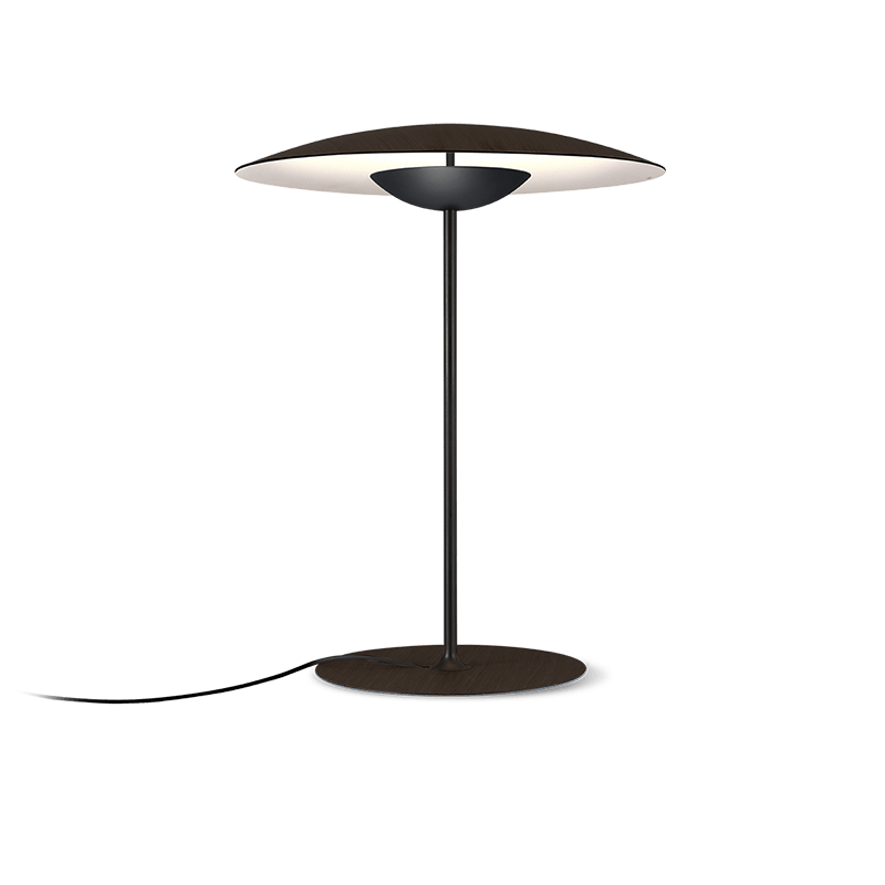 Ginger Table Lamp - Plug And Cord - Marset - Table + Task - Ginger S - Small - Oak - HORNE