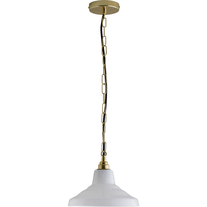 Glass School Pendant Light Size 1