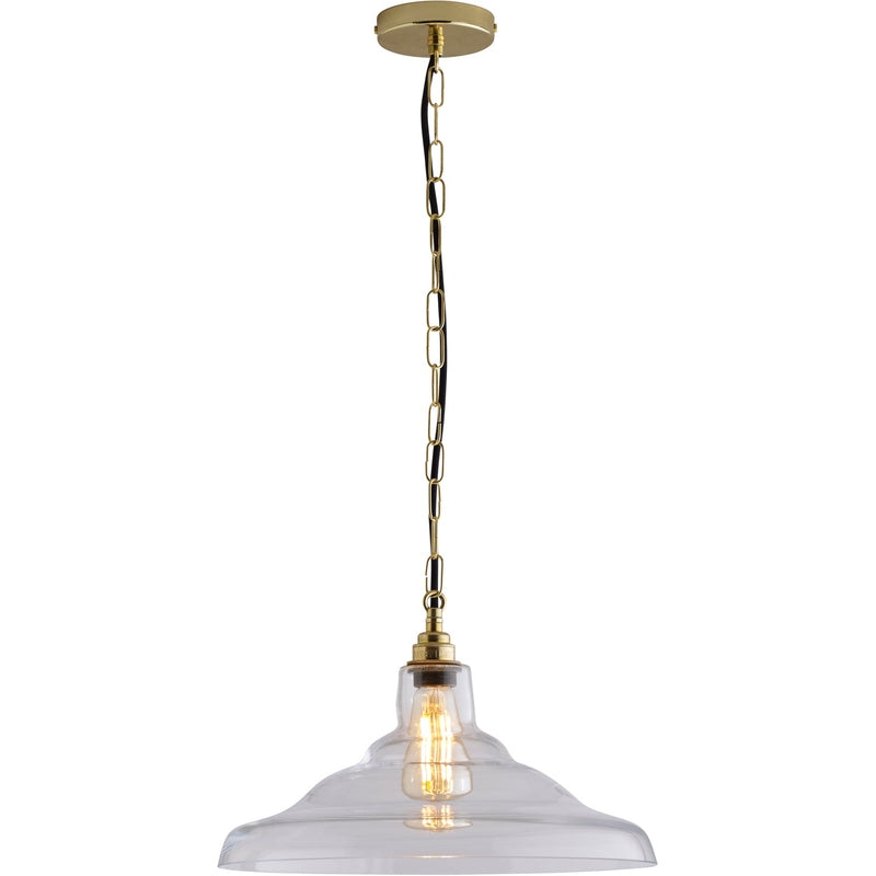 Glass School Pendant Light Size 2