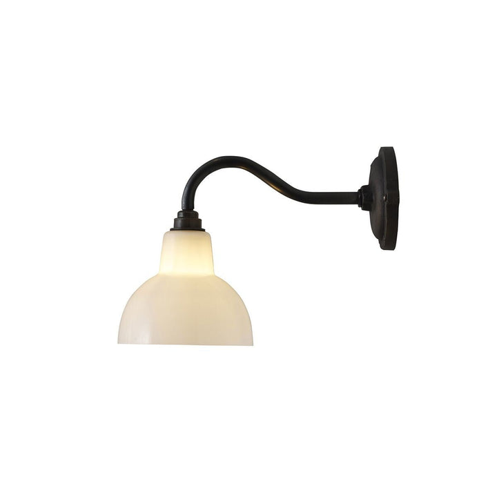 Glass York Wall Light Size 1 - Original BTC - Wall Sconces - Opal Glass - HORNE