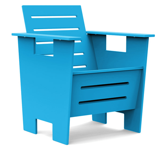 Go Club Chair - Loll Designs - Outdoor Furniture - Sky Blue - HORNE