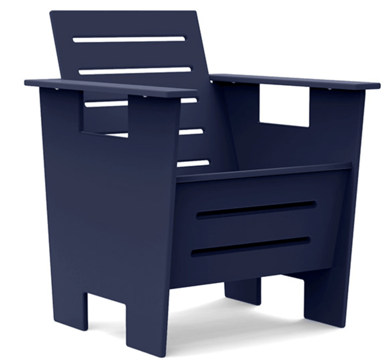 Go Club Chair - Loll Designs - Outdoor Furniture - Black - HORNE