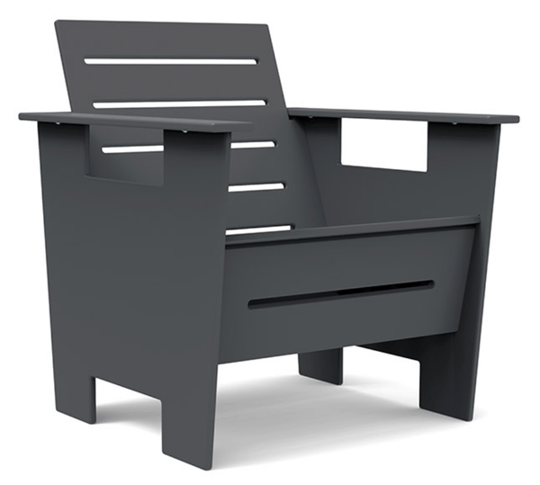 Go Lounge Chair - Loll Designs - Outdoor Furniture - Charcoal Grey - HORNE