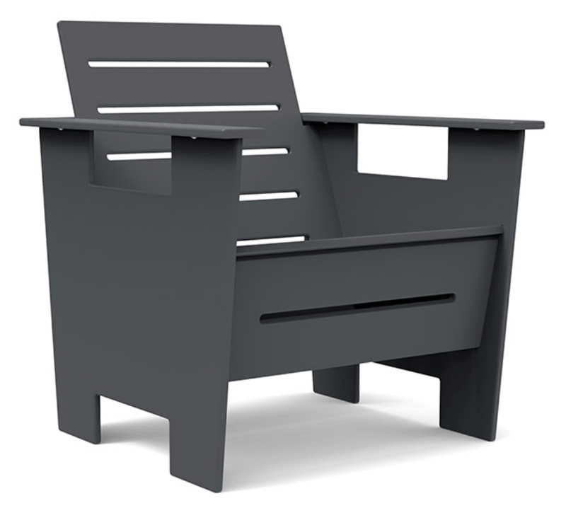 Go Lounge Chair - Loll Designs - Outdoor Furniture - Black - HORNE