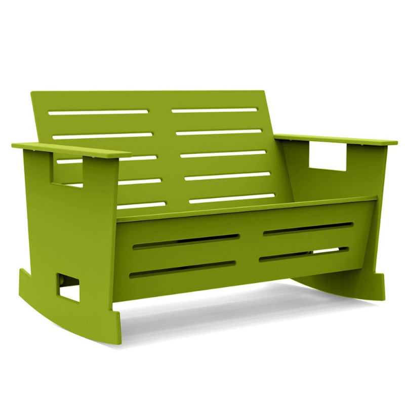 Go Loveseat Rocker - Loll Designs - Outdoor Furniture - Black - HORNE