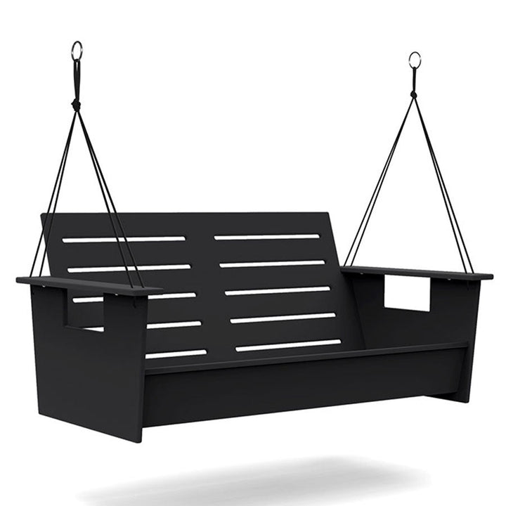 Go Porch Swing - Loll Designs - Outdoor Furniture - Black - HORNE