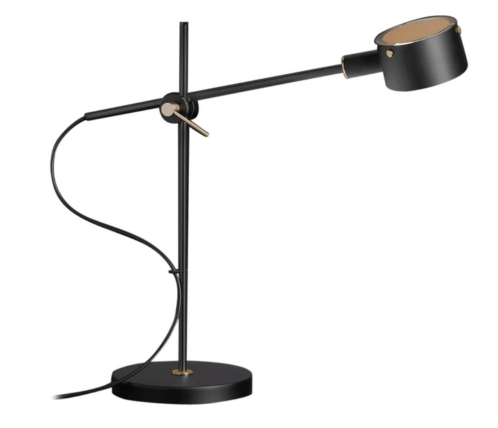 G.O. Table Lamp - Oluce - Table + Task - Scarlet Red - HORNE