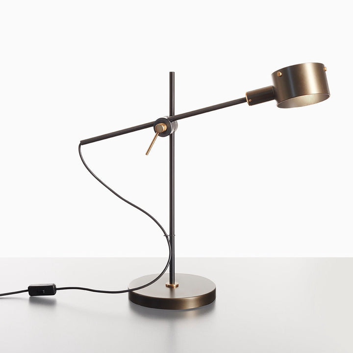 G.O. Table Lamp - Oluce - Table + Task - Scarlet Red - HORNE