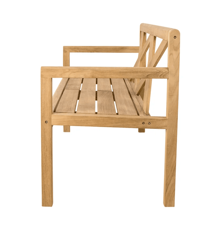 Grace 2 - Seater Bench - Cane Line - Outdoor Furniture - No Cushion - HORNE