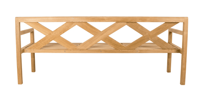 Grace 3 - Seater Bench - Cane Line - Outdoor Furniture - No Cushion - HORNE