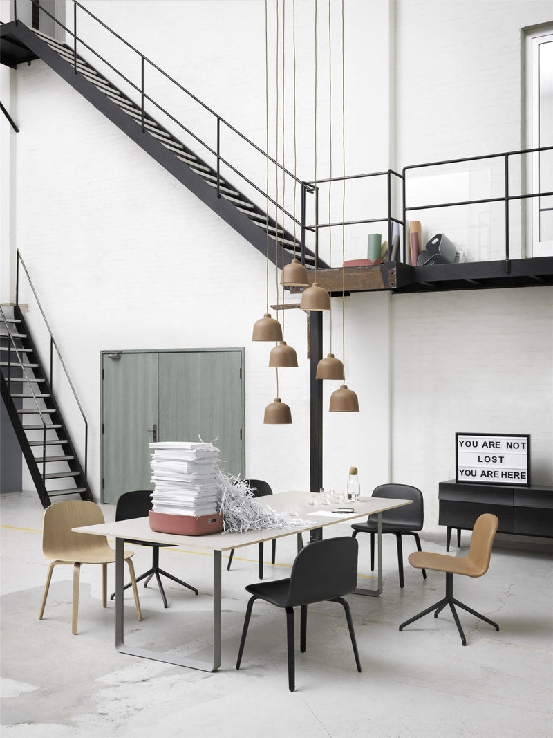 Grain Pendant Lamp - Muuto - Pendants - Black - HORNE