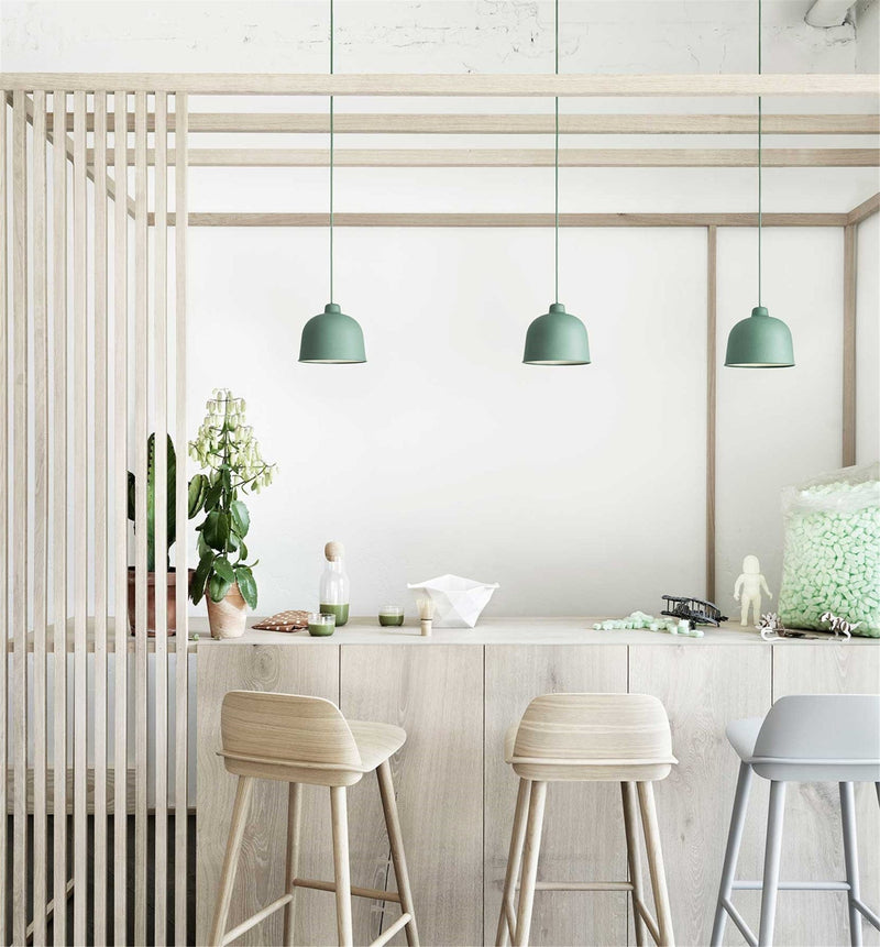 Grain Pendant Lamp - Muuto - Pendants - Black - HORNE
