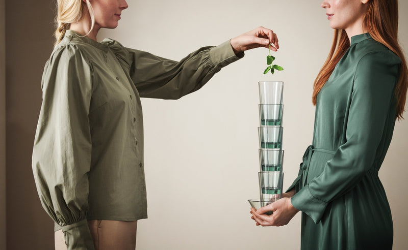 Grand Cru Recycled Café Glass - Set of 2 - Rosendahl - Beer + Cocktail Glasses - HORNE