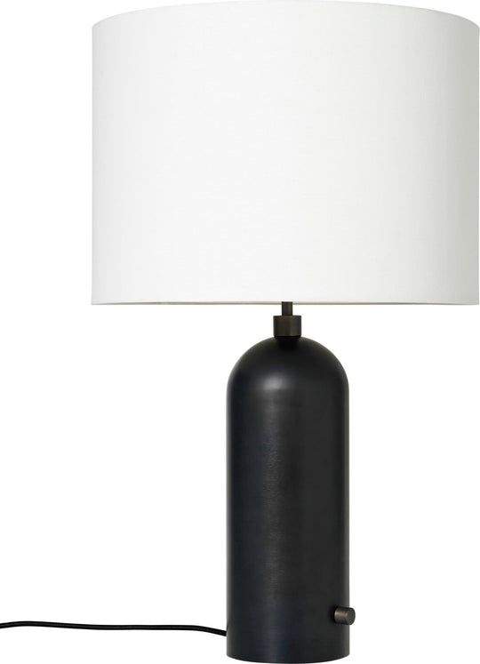 Gravity Table Lamp - Large - Gubi - Floor Lamps - Blackened Steel - White - HORNE