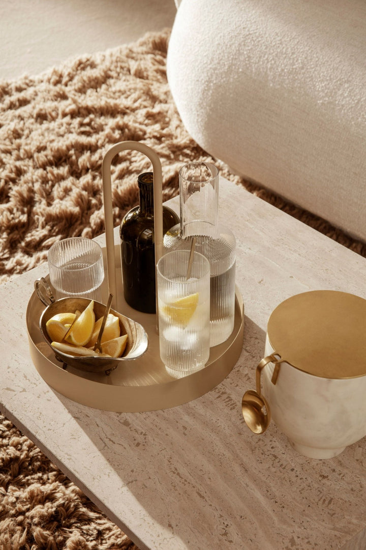 Grib Tray - Ferm Living - Storage + Organization - Olive - HORNE