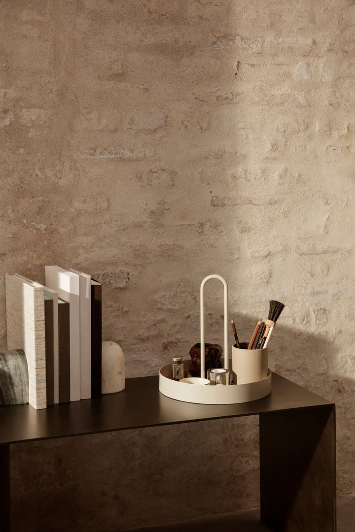 Grib Tray - Ferm Living - Storage + Organization - Olive - HORNE