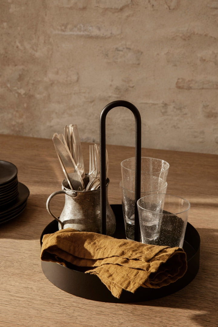 Grib Tray - Ferm Living - Storage + Organization - Olive - HORNE
