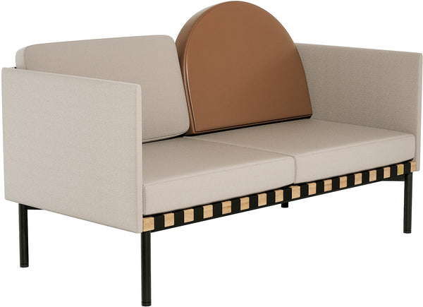 Grid 2 - Seater Sofa - Petite Friture - Sofas - Grey - Beige - HORNE