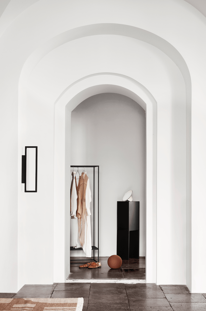 Grid Coat Stand - Kristina Dam - Coat + Key Racks - Beige - HORNE