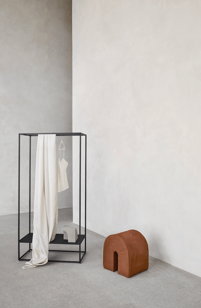 Grid Coat Stand - Kristina Dam - Coat + Key Racks - Beige - HORNE