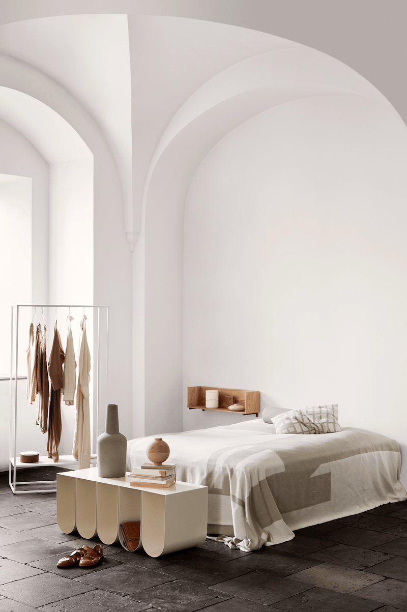 Grid Coat Stand - Kristina Dam - Coat + Key Racks - Beige - HORNE